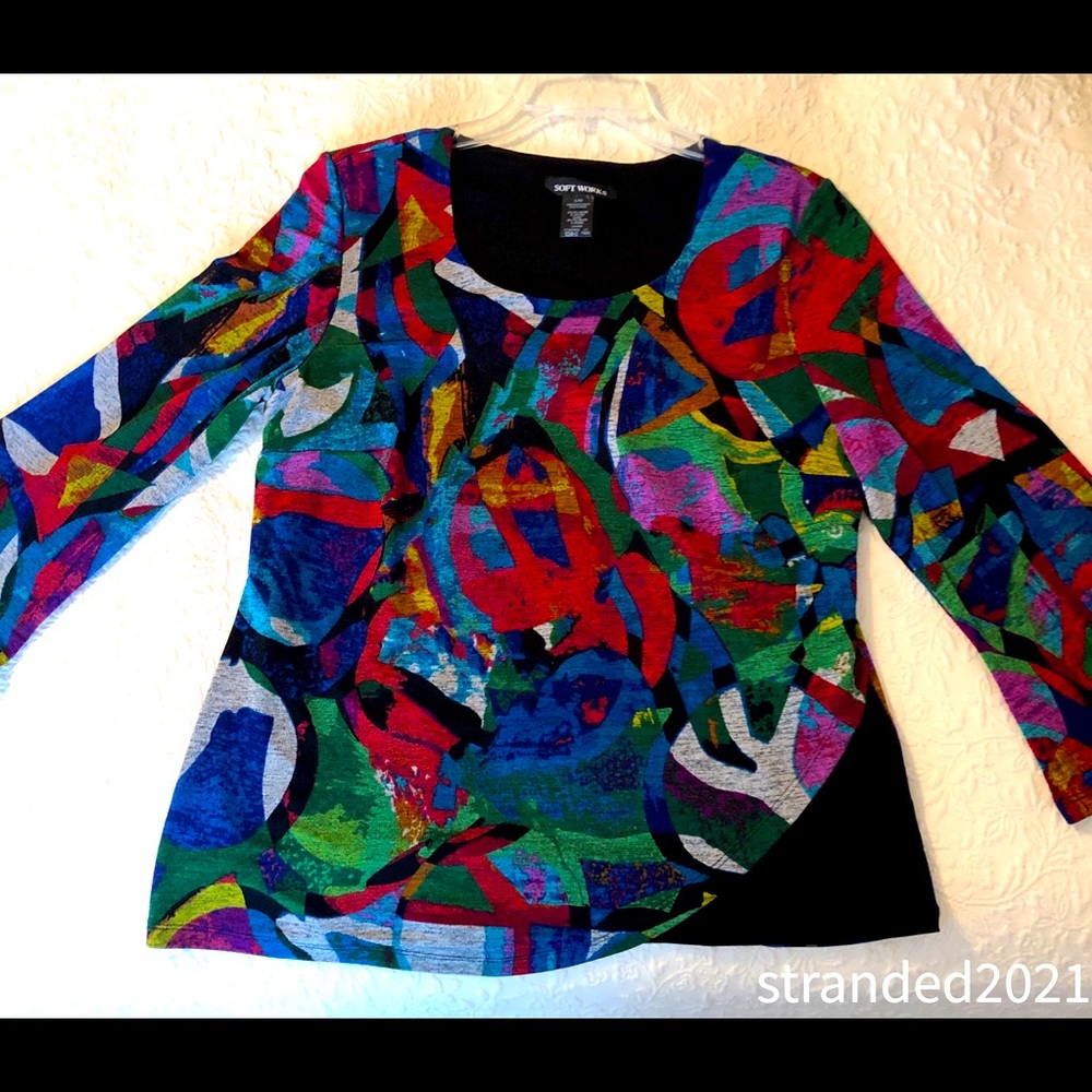Colorful SoftWorks Knit Top